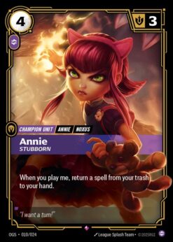 OGS-010 - Annie - Stubborn - Rare