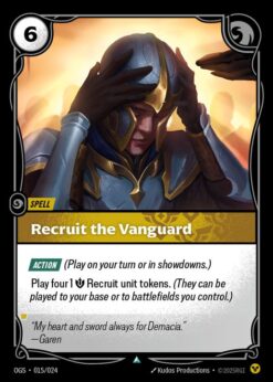 OGS-015 - Recruit the Vanguard - Uncommon