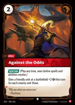 SFD-001 - Against the Odds - Common
