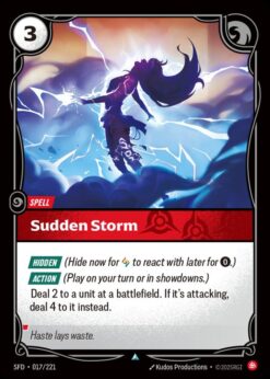 SFD-017 - Sudden Storm - Uncommon