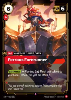 SFD-021 - Ferrous Forerunner - Rare - Foil