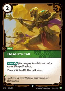 SFD-031 - Desert's Call - Common