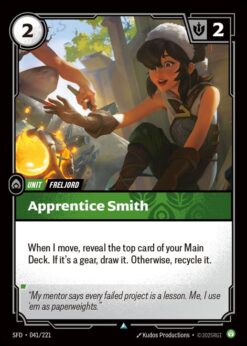 SFD-041 - Apprentice Smith - Uncommon - Foil