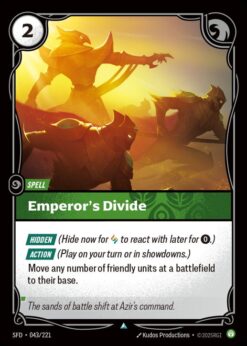 SFD-043 - Emperor's Divide - Uncommon