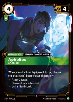 SFD-049 - Aphelios - Exalted - Rare - Foil