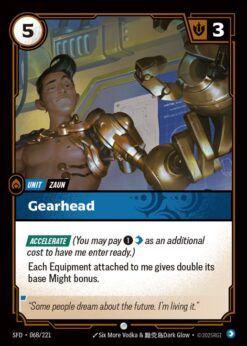 SFD-068 - Gearhead - Common - Foil