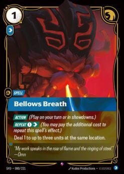 SFD-080 - Bellows Breath - Rare - Foil
