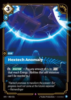 SFD-083 - Hextech Anomaly - Rare - Foil