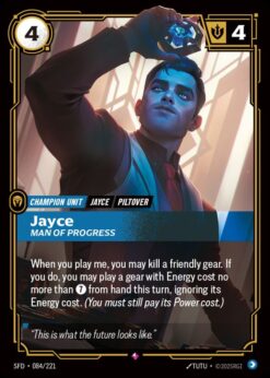 SFD-084 - Jayce - Man of Progress - Rare - Foil