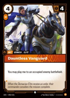 SFD-093 - Dauntless Vanguard - Common