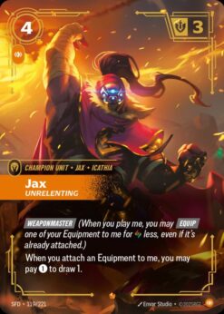 SFD-119 - Jax - Unrelenting - Epic - Foil