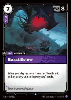 SFD-132 - Beast Below - Uncommon