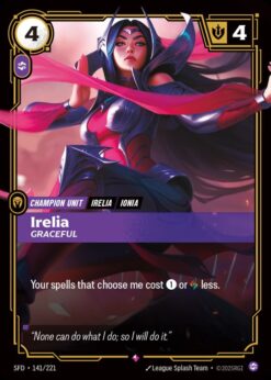 SFD-141 - Irelia - Graceful - Showcase - Foil