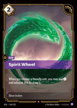 SFD-144 - Spirit Wheel - Rare - Foil