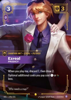SFD-149a - Ezreal - Prodigy (Alternate Art) - Showcase - Foil