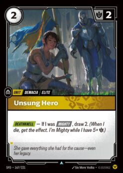 SFD-167 - Unsung Hero - Uncommon