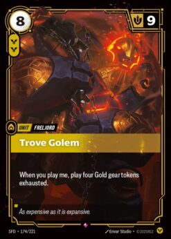 SFD-174 - Trove Golem - Rare - Foil