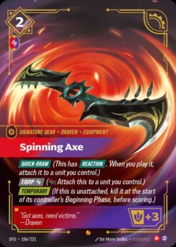 SFD-186 - Spinning Axe - Epic - Foil