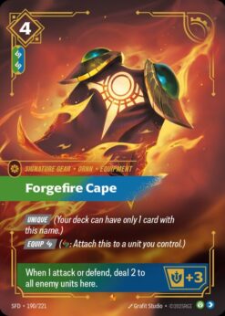 SFD-190 - Forgefire Cape - Epic - Foil