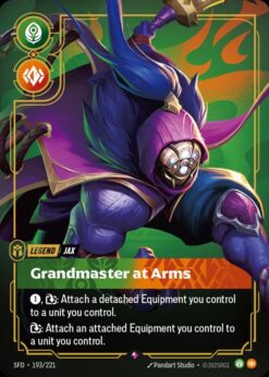 SFD-193 - Jax - Grandmaster At Arms - Rare - Foil