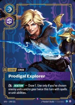 SFD-199 - Ezreal - Prodigal Explorer - Rare - Foil
