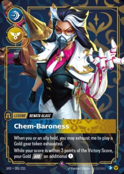 SFD-201 - Renata Glasc - Chem-Baroness - Rare - Foil