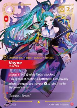 SFD-223 - Vayne - Hunter (Overnumbered) - Showcase - Foil