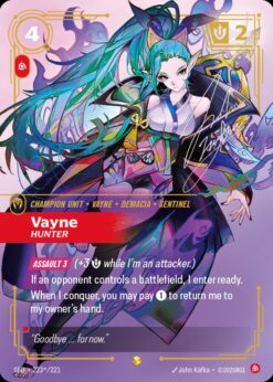 SFD-223* - Vayne - Hunter (Signature) - Showcase - Foil