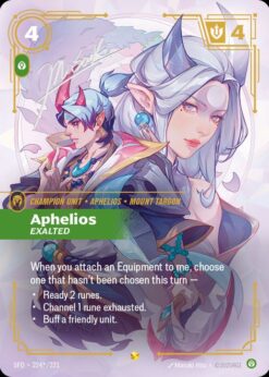 SFD-224* - Aphelios - Exalted (Signature) - Showcase - Foil