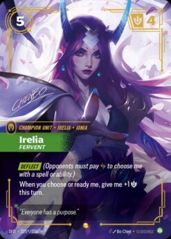 SFD-225* - Irelia - Fervent (Signature) - Showcase - Foil
