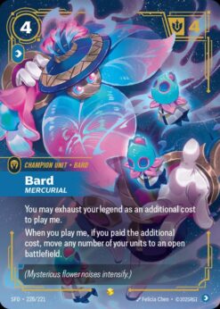 SFD-228 - Bard - Mercurial (Overnumbered) - Showcase - Foil