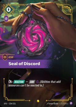 SFD-234 - Seal of Discord (Overnumbered) - Showcase - Foil