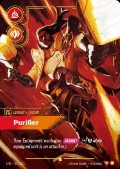 SFD-241 - Lucian - Purifier (Overnumbered) - Showcase - Foil