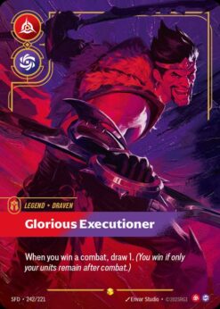 SFD-242 - Draven - Glorious Executioner (Overnumbered) - Showcase - Foil