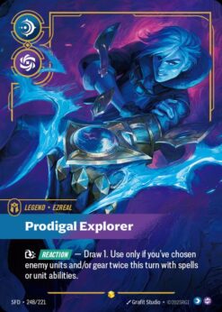 SFD-248 - Ezreal - Prodigal Explorer (Overnumbered) - Showcase - Foil